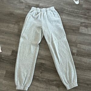 brandy melville grey sweatpants